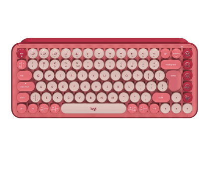 Klawiatura LOGITECH POP KEYS Coral Rose US INTL